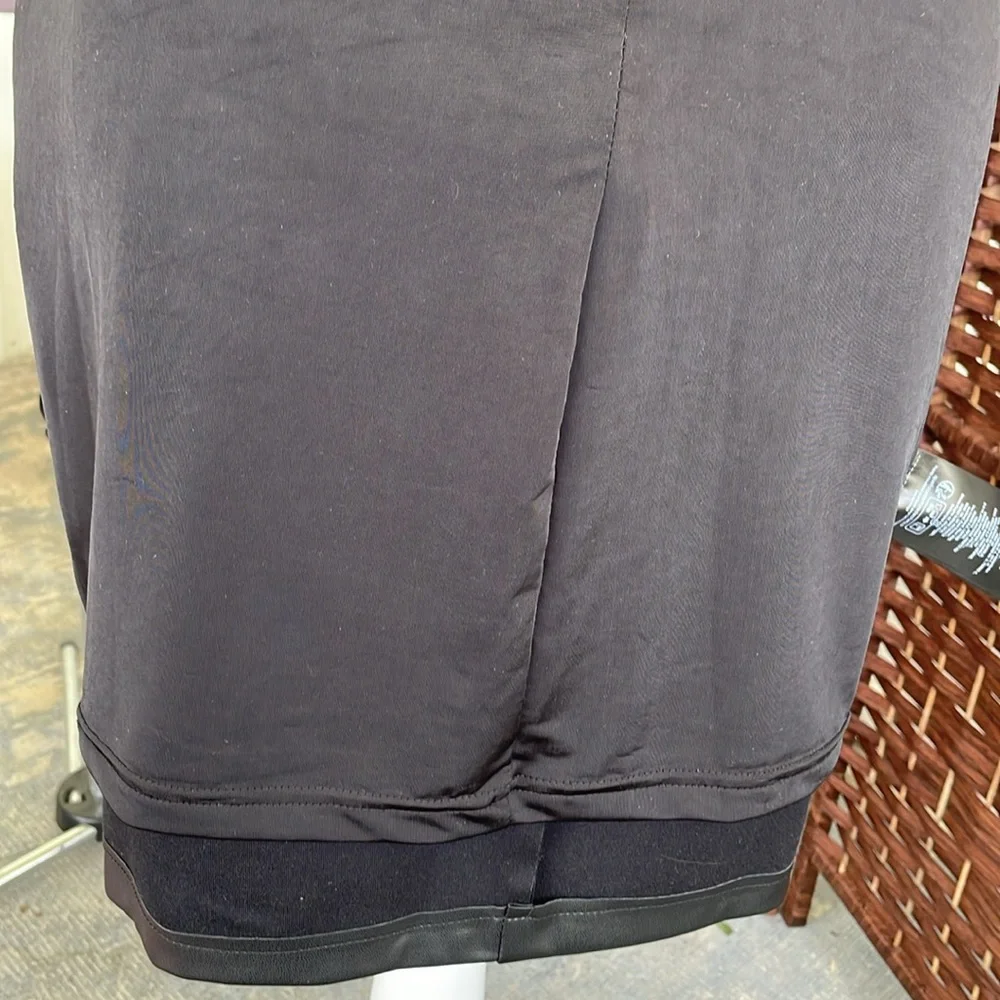 Guess Women's Justine Faux-Leather Bodycon Dress - Jet Black - Picture 15 of 16